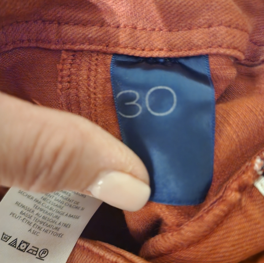 Pilcro Rust Wide-Leg Pants - Picture 7 of 11